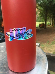 Paddle Religiously holographic stickers